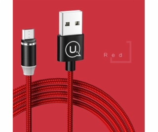 Usams USB-A - microUSB USB kabel 1 m červený (63740-uniw)