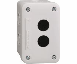 Schneider Electric kazetové pouzdro se 2 otvory 22 mm šed...