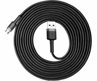 Baseus USB-A - microUSB USB kábel 3 m Čiernošedý (6953156...