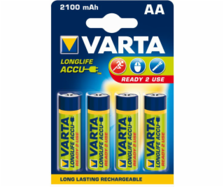 Baterie Varta LongLife AA / R6 2100mAh 4 ks.