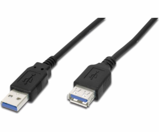 Digitus USB-A – USB-A kabel USB 1,8 m černý (AK112330)