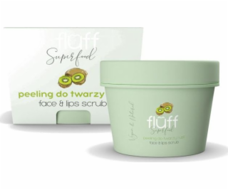 Fluff Face And Lips Scrub – Kiwi scrub na obličej a rty 80 g