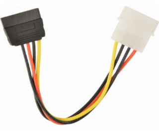 Gembird Molex - SATA, 0,15 m, vícebarevný (CCSATAPS)