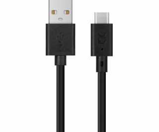 Xqisit USB-A - USB-C USB kabel 3 m černý (112294)