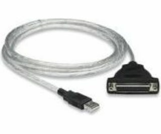 Manhattan USB-A - IEEE 1284 (LPT) USB kabel 1,8 m stříbrn...