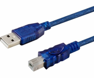 Savio USB-A USB kabel – 1,8 m modrý (SAVIO CL-131)
