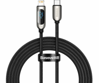 Baseus USB-C – Lightning USB kábel 2 m čierny (BSU2887BLK)