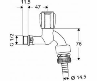 Schell Comfort kohoutek 1/2 chrom (033510699)