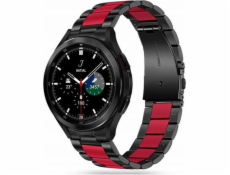 Tech-Protect náramek Tech-protect nerezové hodinky Samsung Galaxy Watch 4 40/42/44/46 mm černá/červená