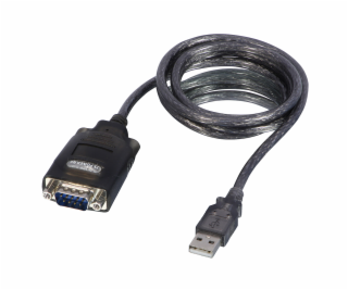 Lindy USB-A - RS-232 USB kabel 1,1 m černý (42686)