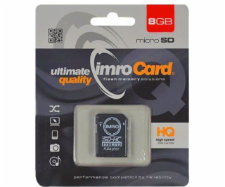 Karta Imro MicroSDHC 8 GB Class 4 UHS-I/U1 (KOM000464)