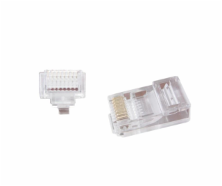 Gembird RJ45 zástrčka, průchozí, UTP, kat. 5e, 8P8C, 100-...