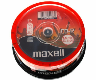 Maxell CD-R 700 MB 52x 25 kusů (628529,40)