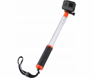 Telesin Monopod Grip Selfie Stick Transparentní pro Gopro...