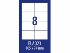 Avery Zweckform LABEL ZF ECONOMY 105X74MM 023 100ARK LABEL E100 ELA023 - ELA023