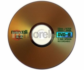 Maxell DVD-R 4,7 GB 16x 50 kusů (275610.30.TW)