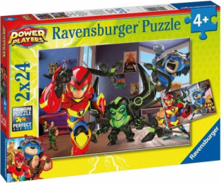 Puzzle Ravensburger 2x24 Power Players