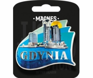 Mr. Dragon Magnet I love Poland Gdynia ILP-MAG-A-GDY-08