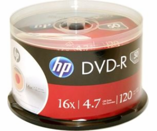 HP DVD-R 4,7 GB 16x 50 kusů (HP1650S-)