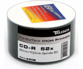 Traxdata CD-R 700 MB 52x 50 kusů (901OEDRPSN001)