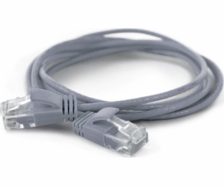 Wantec  wW Patch kabel CAT6A (asi 2,8 mm) UTP šedý 0,10 m...