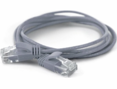 Wantec  wW Patch kabel CAT6A (asi 2,8 mm) UTP šedý 0,10 m (7295)