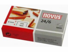 Svorky Novus 24/6, 1000 ks (040-0206 NO)