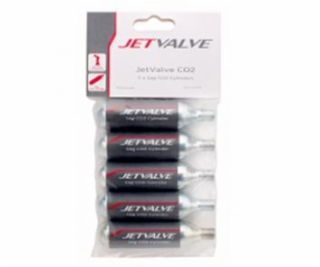 Weldtite Jetvalve plynová kartuše CO2 16g 5ks (WLD-07009)