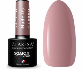 Claresa Claresa Soak Off UV/LED Nude hybridní lak 115 5g