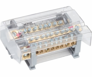 MOREK MOBLOCK 4pólový rozvodný a rozvodný blok 160A-9 + 1...