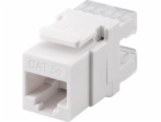 Zásuvka Goobay Keystone RJ45 CAT 5e, UTP, 100 MHz