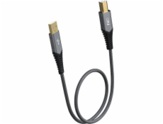 FiiO USB-A - USB-B USB kabel 1 m Černý