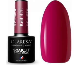 Claresa Claresa Soak Off UV/LED Red hybridní lak 426 5g