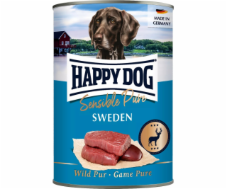 Happy Dog CAN pro psy - Švédsko (zvěřina) 400g