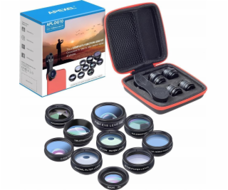 Apexel Set 10in1 Apexel Lenses Čočka pro telefon / Apl - ...