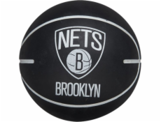 Wilson NBA Dribbler Brooklyn Nets Mini míč WTB1100PDQBRO Černá Jedna velikost