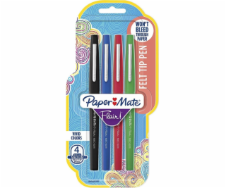 Paper Mate PAPER MATE Faserschreiber Flair 4er Strd Farbe...