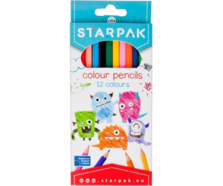 Pastelky Starpak a OLO 12KOL/180MM STARPAK PUD 12/144