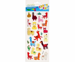 Craft with Fun CF LAMY PUFFY STICKERS 22KS PBH 40/160