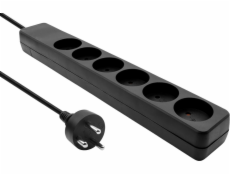 ProXtend Danish Power Strip 6 zásuvek 10 m černá