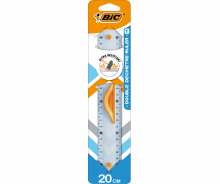 BIC PRAVIDLO BIC DVOJITÉ PRAVIDLO 20CM 1 KS. BLISTER