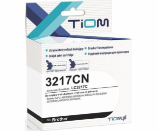 Inkoust Tiom  pro Brother 3217CN | LC3217C | 15 ml | tyrk...