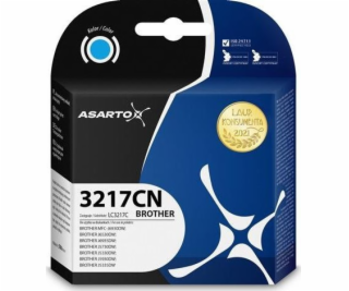 Inkoust Asarto  pro Brother 3217CN | LC3217C | 550 stran ...