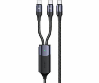 Usams USB-C USB kabel 1,2 m černý (Usa001131)