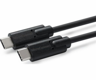 MicroConnect USB kabel USB-C – USB-C 0,25 m černý (USB3.2...