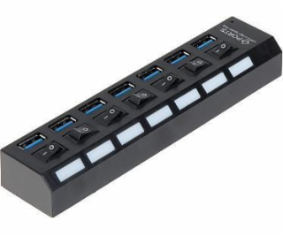 USB HUB 7x USB-A 3.0 (HUB-USB3.0-1/7)