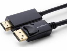 MicroConnect DisplayPort - HDMI AV adaptér černý (MC-DP-HDMI-200)