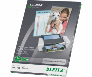 Leitz UDT A4 laminovací folie 80mic (74780000) 100 ks