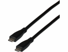 EFB USB kabel USB-C – USB-C 2 m černý (EBUSBC40-20G.2)