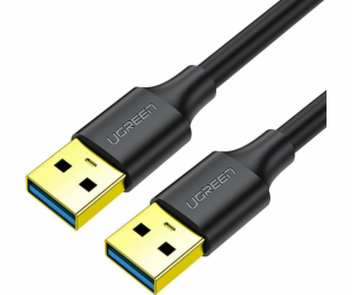 Ugreen USB-A - USB-A USB kabel 3 m černý (90576)